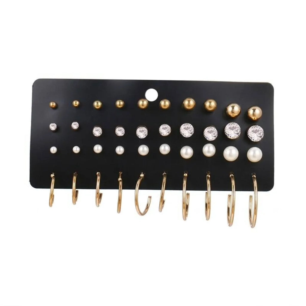 Stylish Earrings Set - Women’s Jewelry - 16