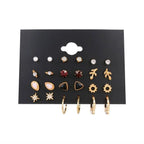 Stylish Earrings Set - Women’s Jewelry - 18