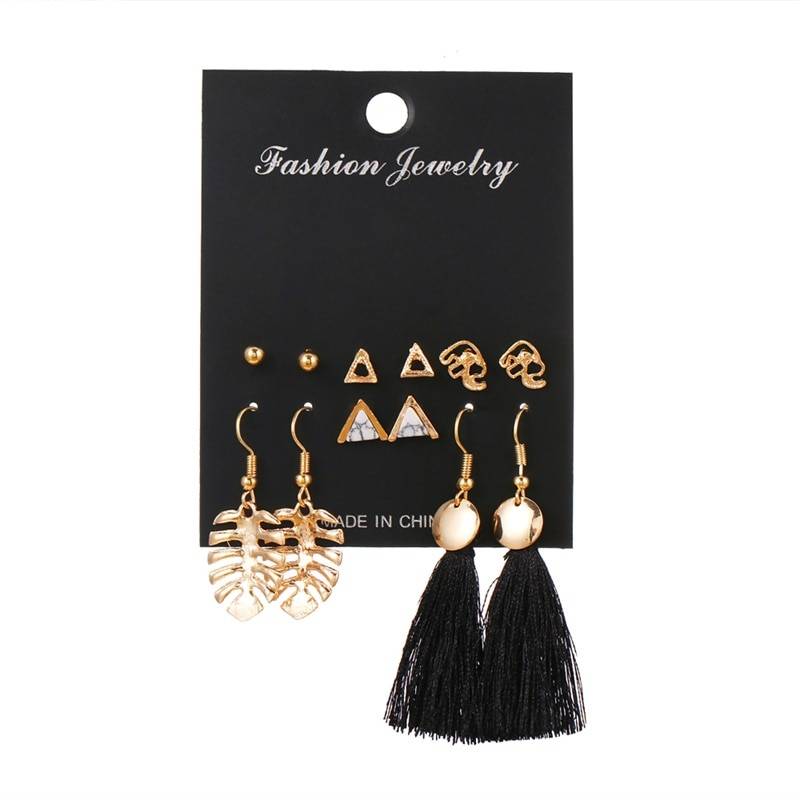 Stylish Earrings Set - Style 11 - Women’s Jewelry - Earrings - 29 - 2024