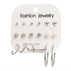 Stylish Earrings Set - Women’s Jewelry - 37