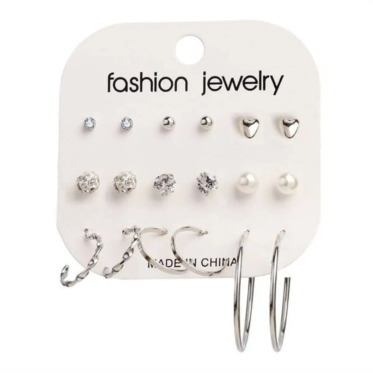 Stylish Earrings Set - Women’s Jewelry - 37