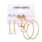 Stylish Earrings Set - Women’s Jewelry - 40