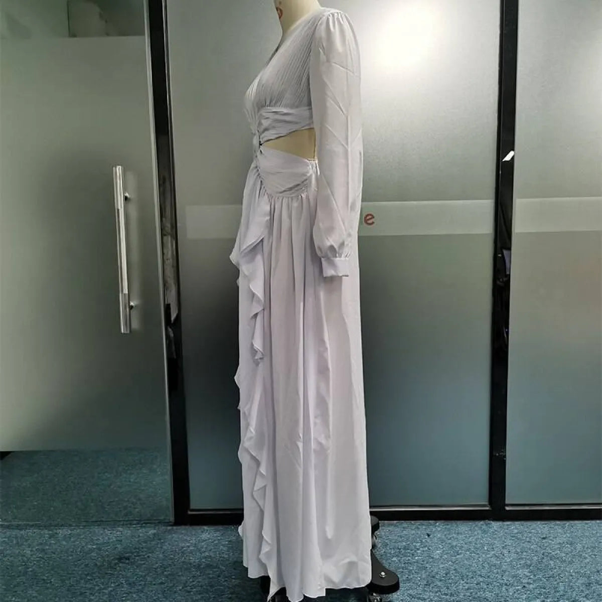 Stylish Wrap Dress With Tie Waist - All Dresses - 16