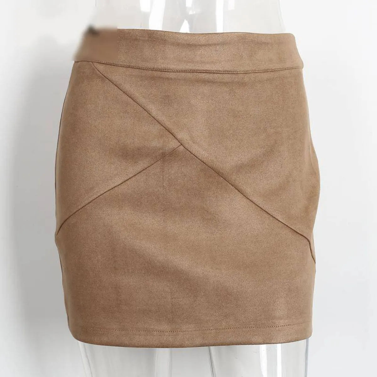 Sexy Suede Pencil Skirt - Bottoms - 11
