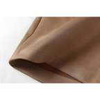 Sexy Suede Pencil Skirt - Bottoms - 8