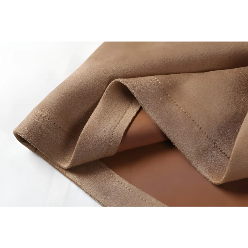 Sexy Suede Pencil Skirt - Bottoms - 9