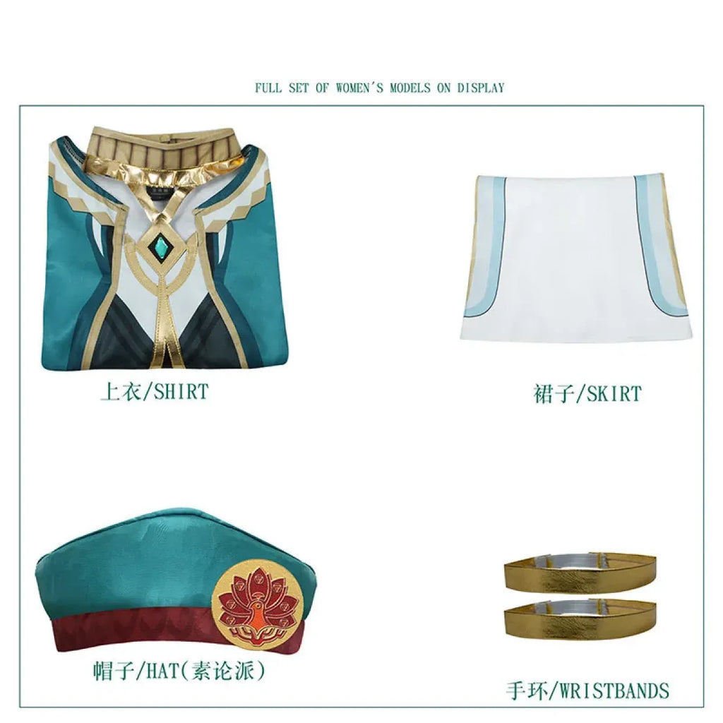 Sumeru Akademiya Genshin Impact School Uniform Cosplay - Cosplay - Cosplay - 14