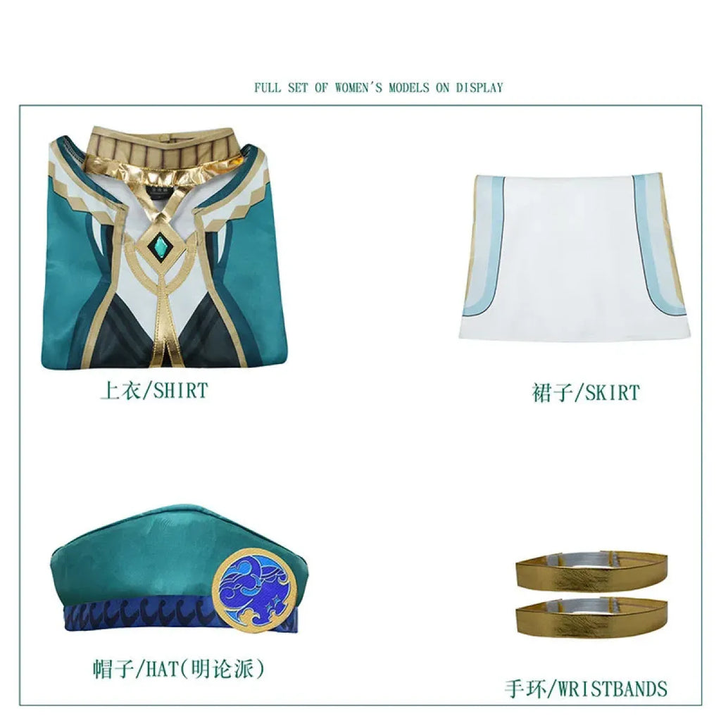 Sumeru Akademiya Genshin Impact School Uniform Cosplay - Cosplay - Cosplay - 6