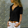 Summer Button Down Shirt - T-Shirts - 33