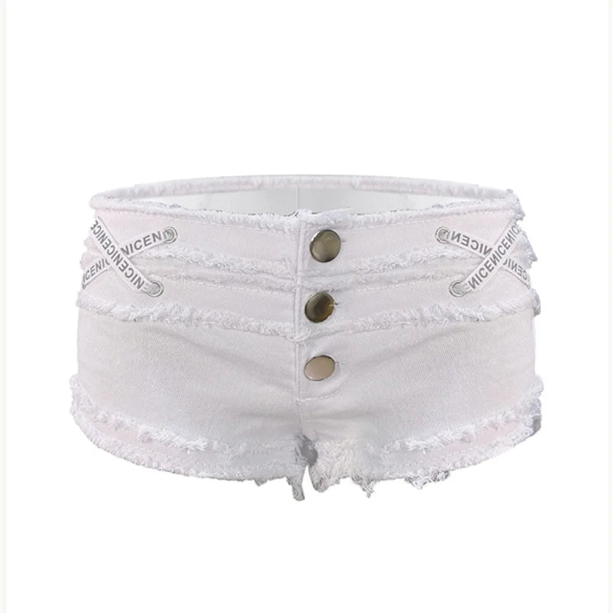 Summer Denim Booty Shorts - Bottoms - 6