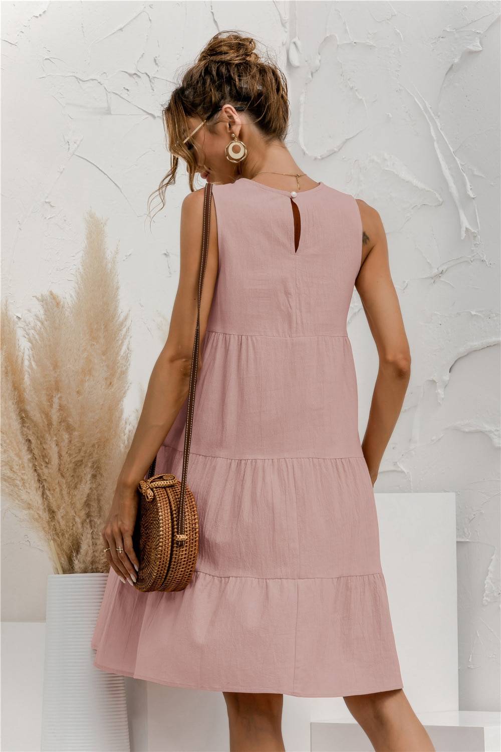 Summer Sleeveless Dress - All Dresses - Dresses - 14 - 2024