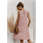 Summer Sleeveless Dress - All Dresses - 14