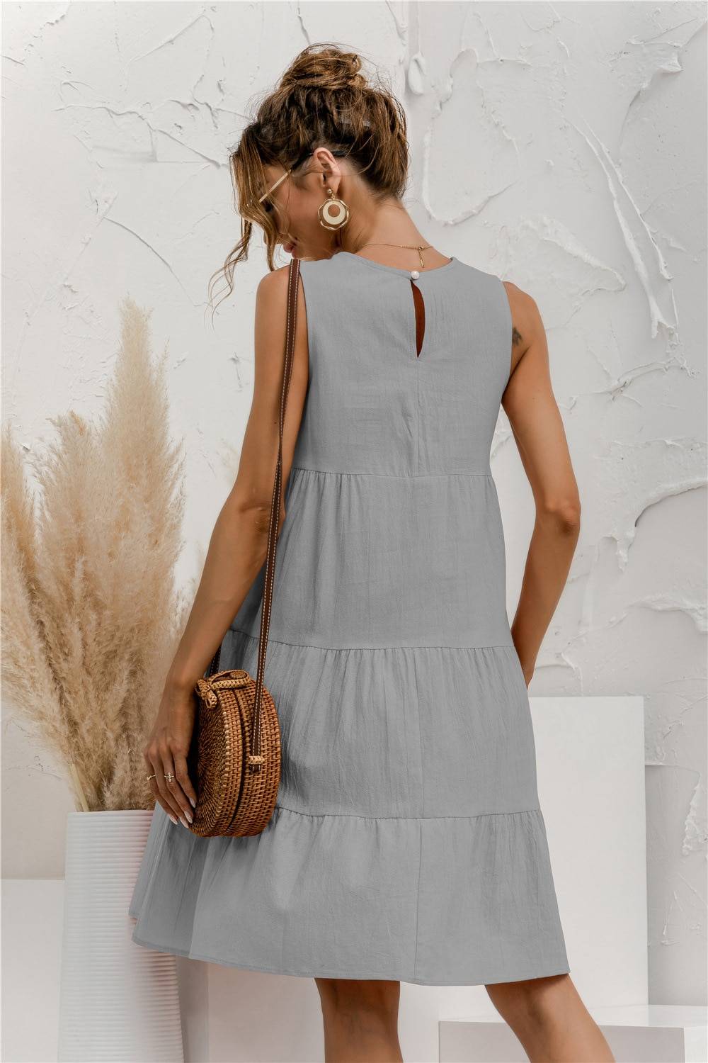 Summer Sleeveless Dress - All Dresses - Dresses - 16 - 2024