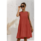 Summer Sleeveless Dress - All Dresses - 17