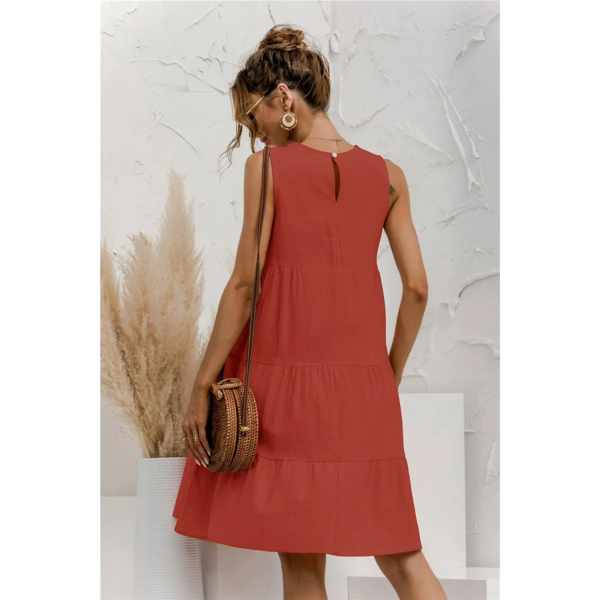 Summer Sleeveless Dress - All Dresses - 18