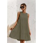 Summer Sleeveless Dress - All Dresses - 19