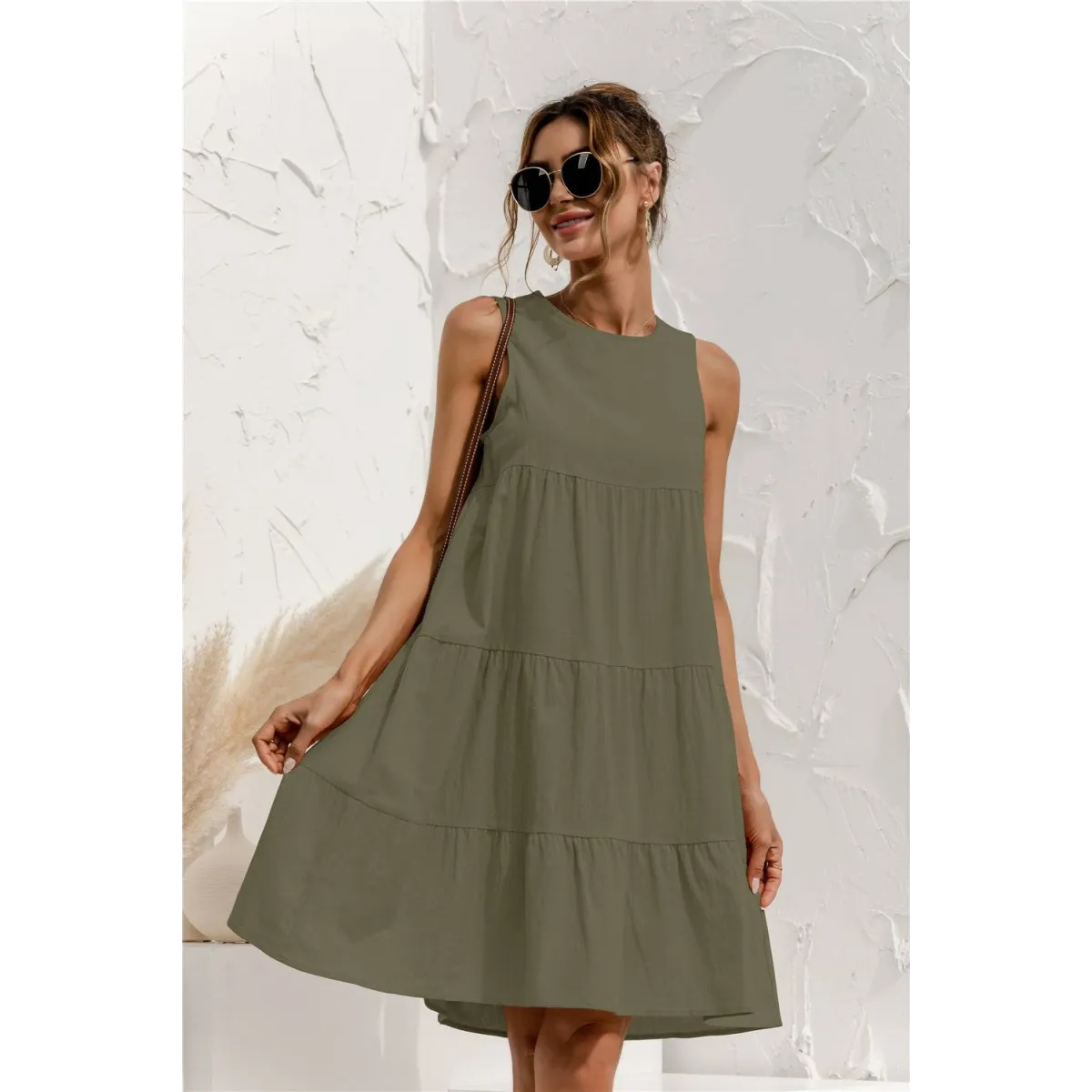 Summer Sleeveless Dress - All Dresses - 19