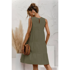 Summer Sleeveless Dress - All Dresses - 20