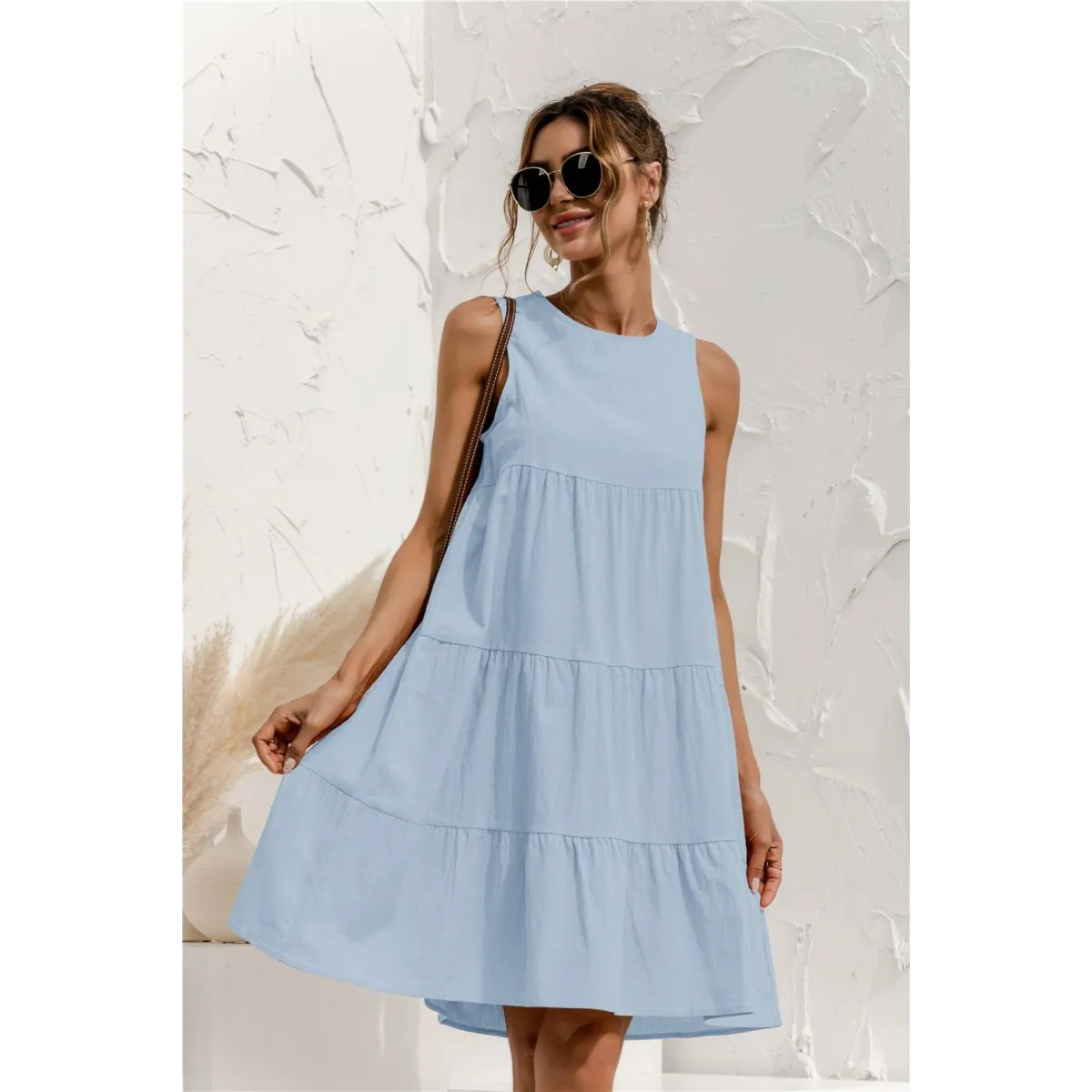 Summer Sleeveless Dress - All Dresses - 21
