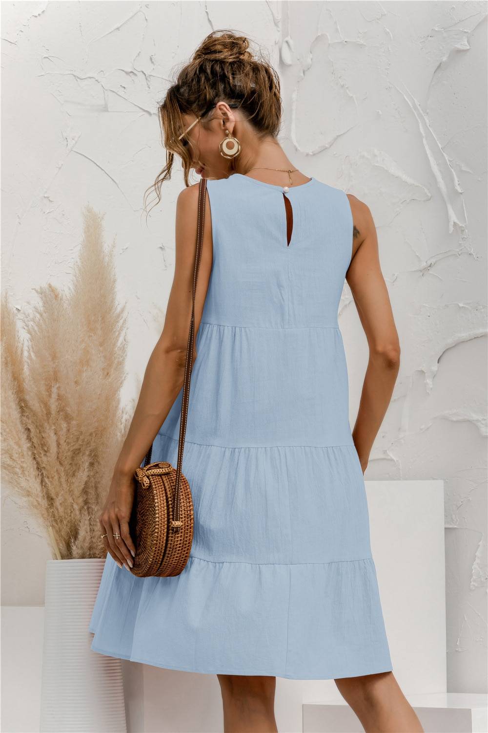 Summer Sleeveless Dress - All Dresses - Dresses - 22 - 2024