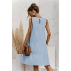 Summer Sleeveless Dress - All Dresses - 22