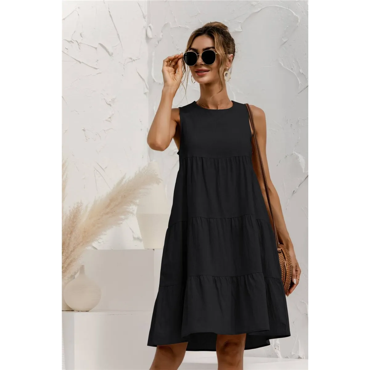 Summer Sleeveless Dress - All Dresses - 23