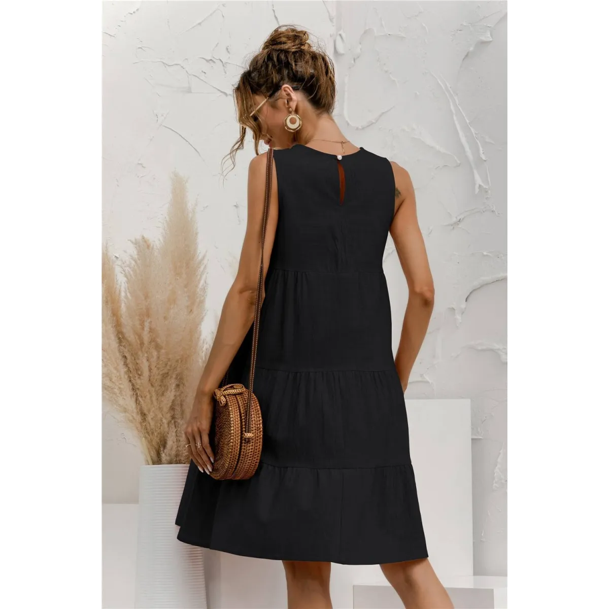 Summer Sleeveless Dress - All Dresses - 24