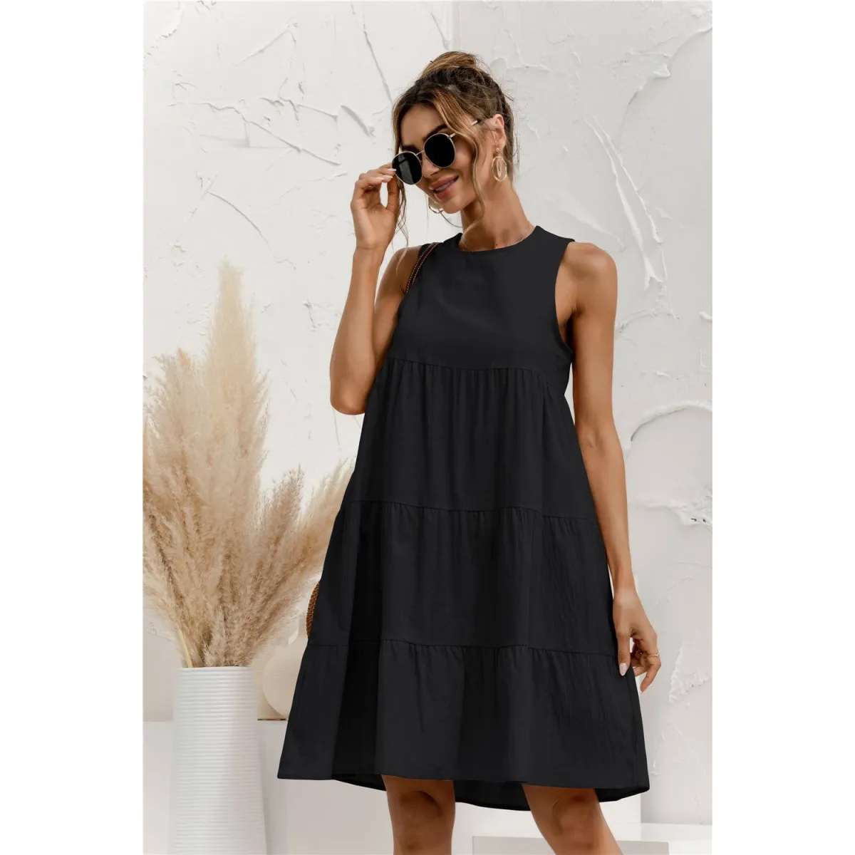 Summer Sleeveless Dress - All Dresses - 27