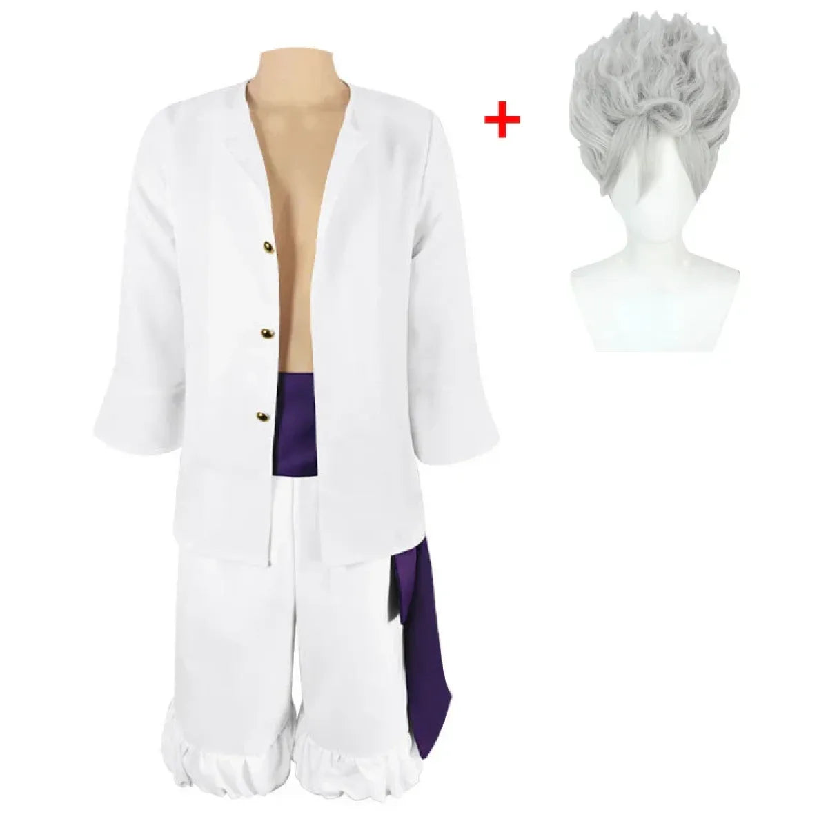 Sun God Nika Luffy Cosplay Costume Set - Cosplay - Cosplay - 8