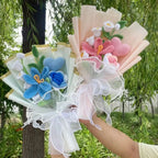 Sunflower Crochet Bouquet – Handmade Gift for Weddings & Birthdays - Christmas - Plushie - 2