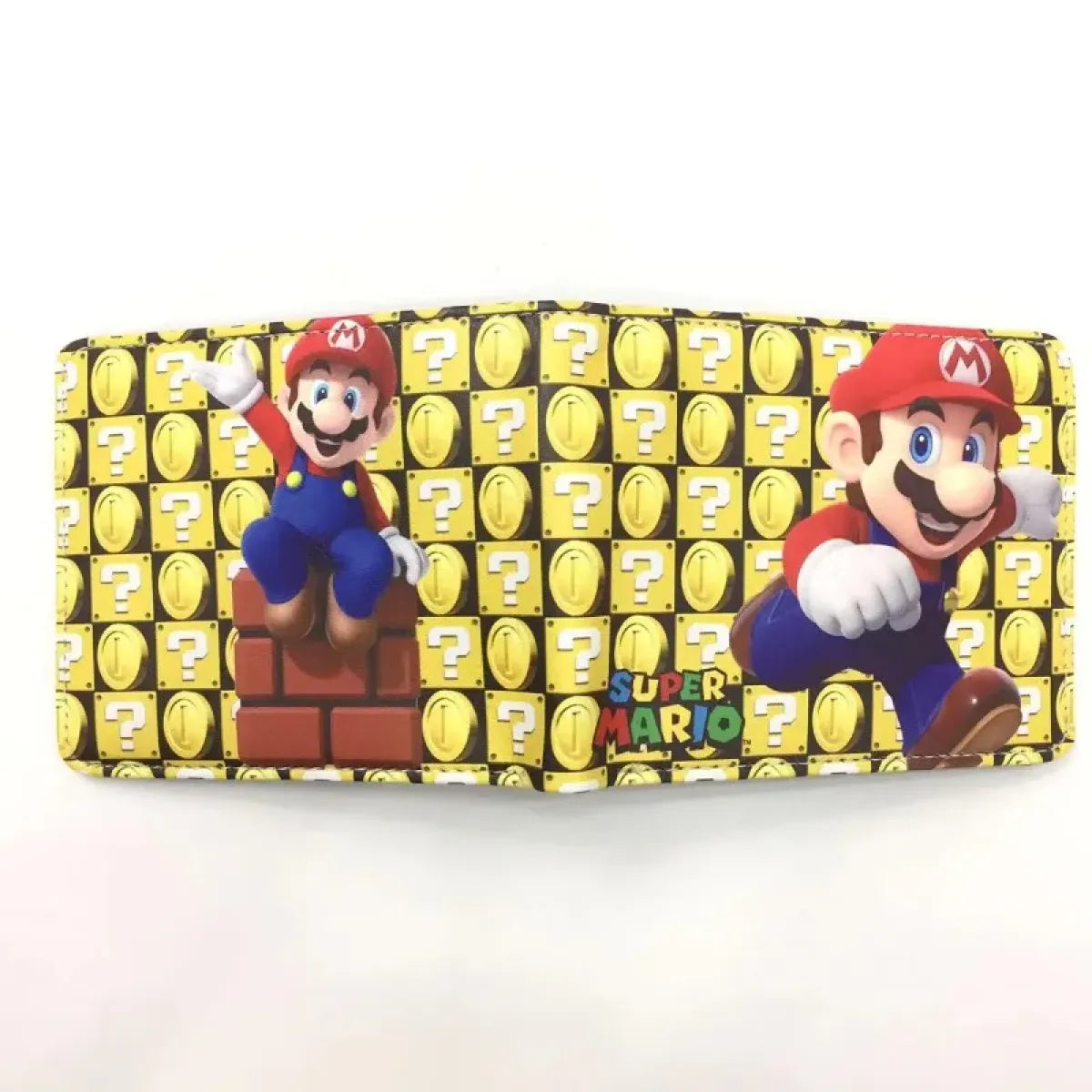 Super Mario Bros PU Wallet with Card & Coin Slots - Anime - Purses - 3