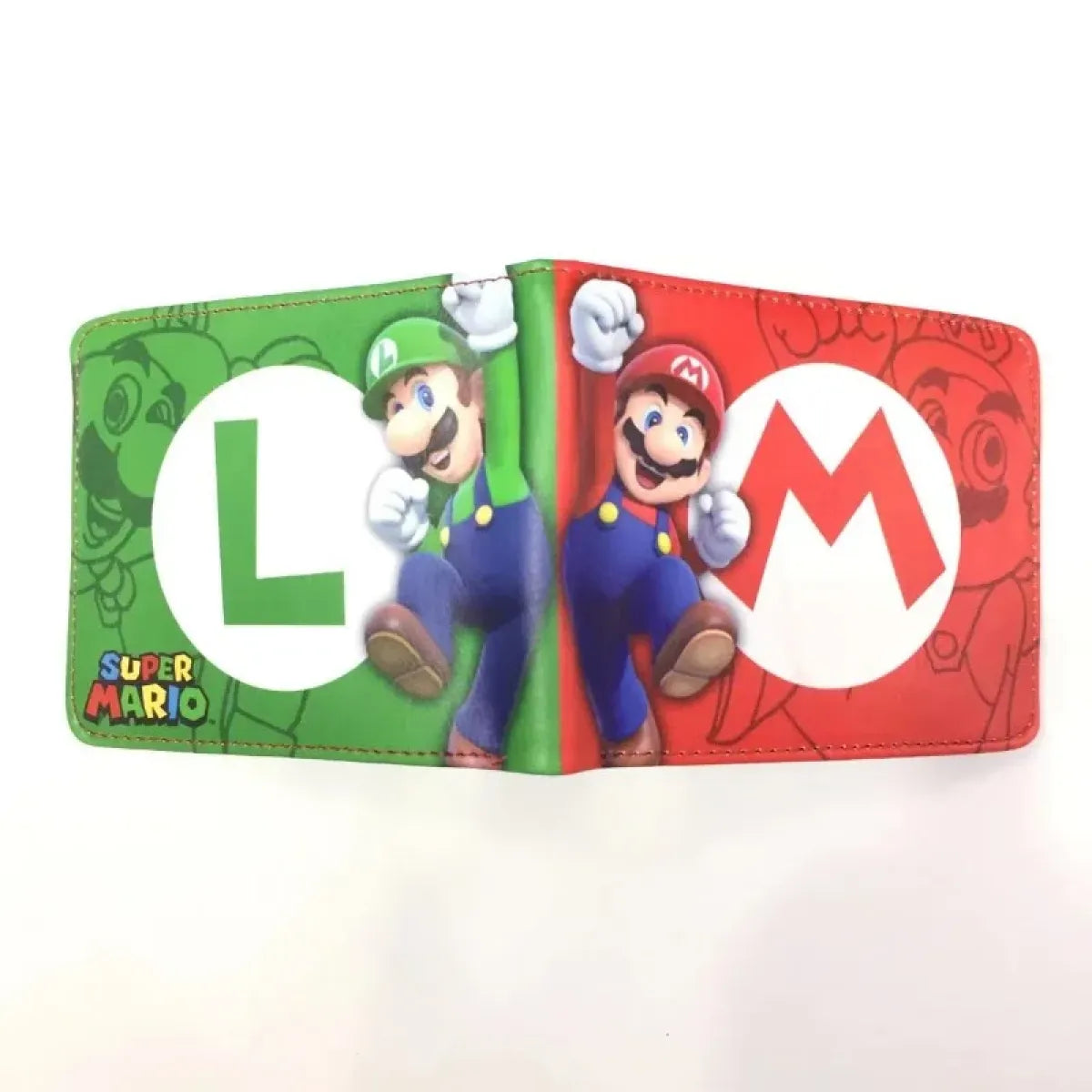 Super Mario Bros PU Wallet with Card & Coin Slots - Anime - Purses - 4