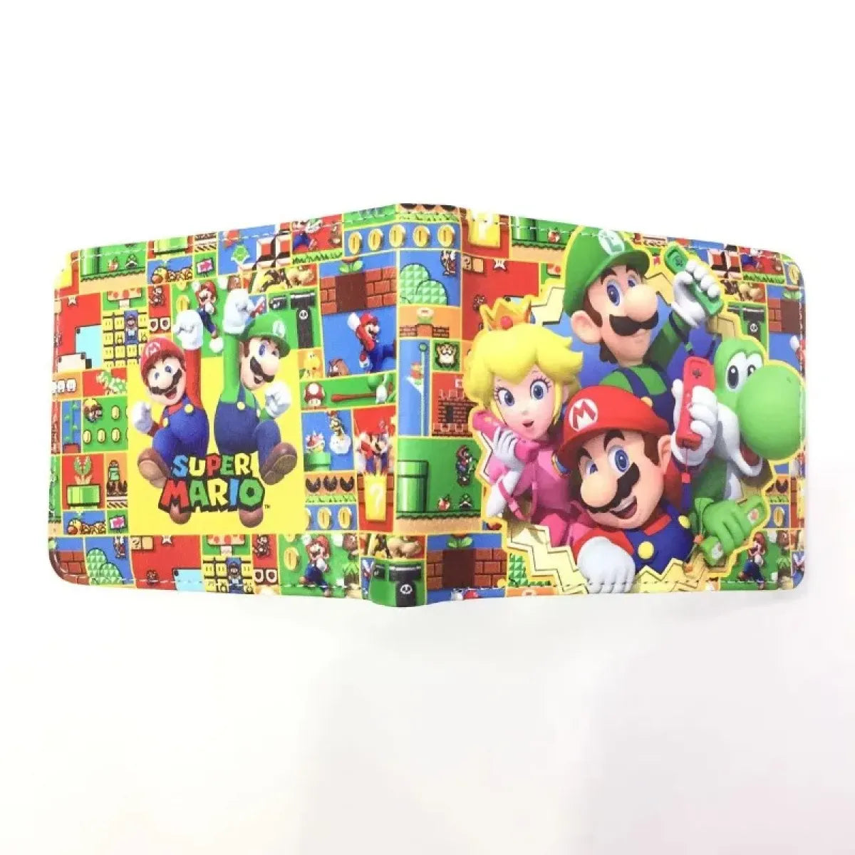 Super Mario Bros PU Wallet with Card & Coin Slots - Anime - Purses - 5