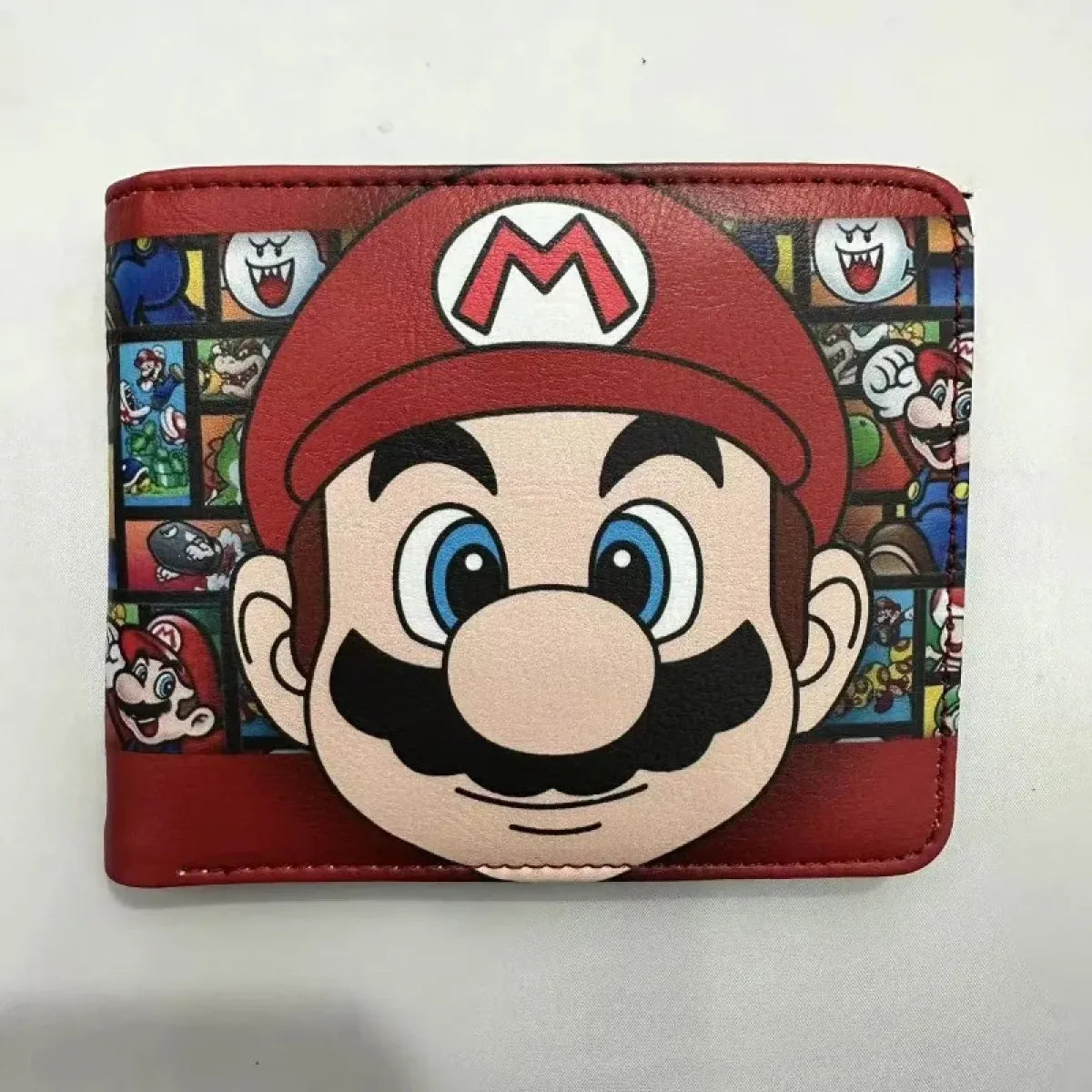 Super Mario PU Bifold Wallet with Card & Coin Pocket - Women Bags & Wallets - Wallets - 2