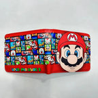 Super Mario PU Bifold Wallet with Card & Coin Pocket - Women Bags & Wallets - Wallets - 3