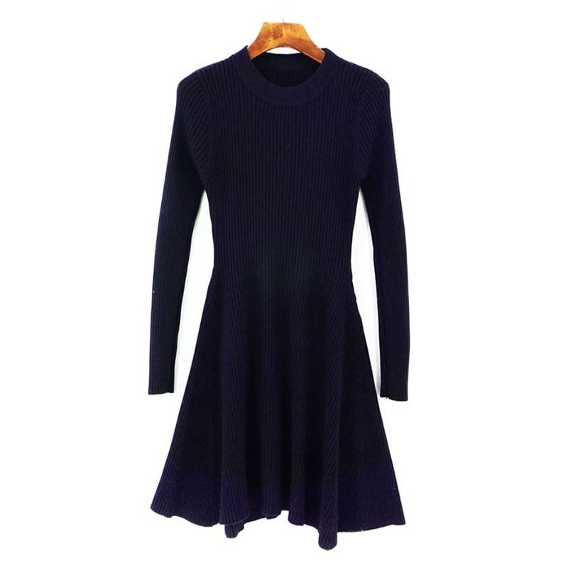 Long Sleeve Sweater Dress - 10 / M - All Dresses - Shirts & Tops - 22 - 2024