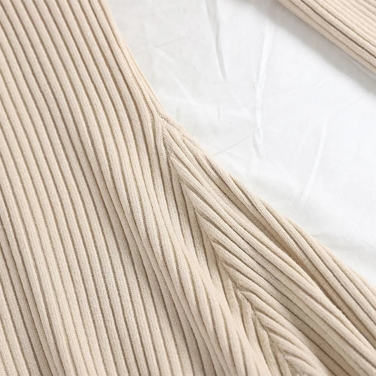 Long Sleeve Sweater Dress - All Dresses - 7