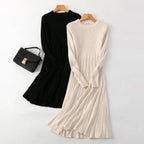 Midi Thick Sweater Dress - All Dresses - 2