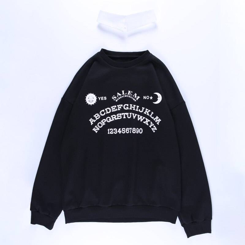 Gothic Ouija Board Sweater - Sweaters - Shirts & Tops - 15 - 2024