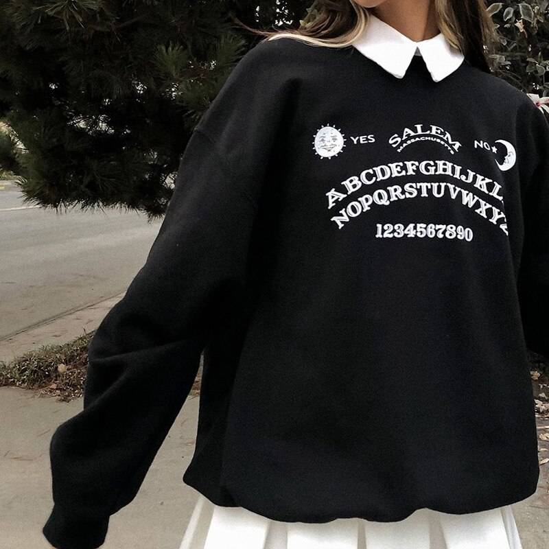 Gothic Ouija Board Sweater - Sweaters - Shirts & Tops - 8 - 2024