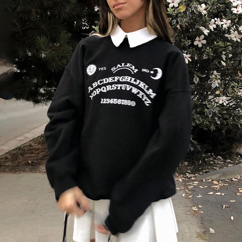 Gothic Ouija Board Sweater - Sweaters - Shirts & Tops - 2 - 2024