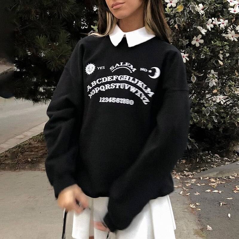 Gothic Ouija Board Sweater - Sweaters - Shirts & Tops - 10 - 2024