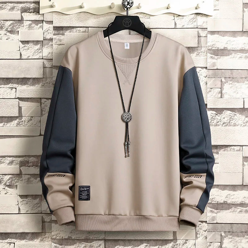 Harajuku Streetwear Pullover - Khaki / XXL 71 to 77kg - Sweaters - Shirts & Tops - 6 - 2024