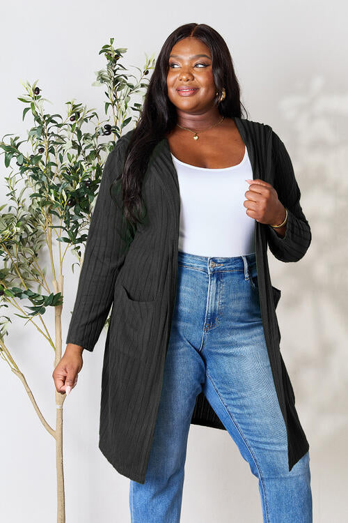 Hooded Sweater Cardigan - Sweaters - Shirts & Tops - 4 - 2024