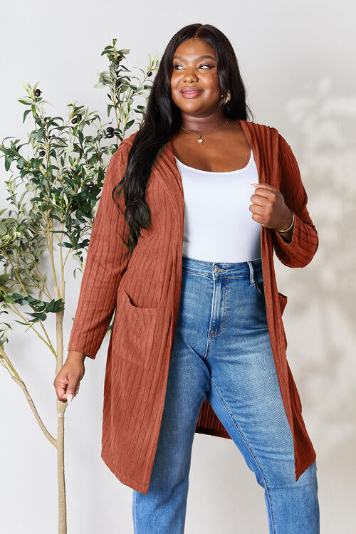 Hooded Sweater Cardigan - Sweaters - Shirts & Tops - 11 - 2024