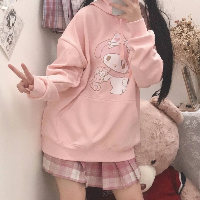 My Melody Hooded Sweater - Sweaters - Shirts & Tops - 4 - 2024