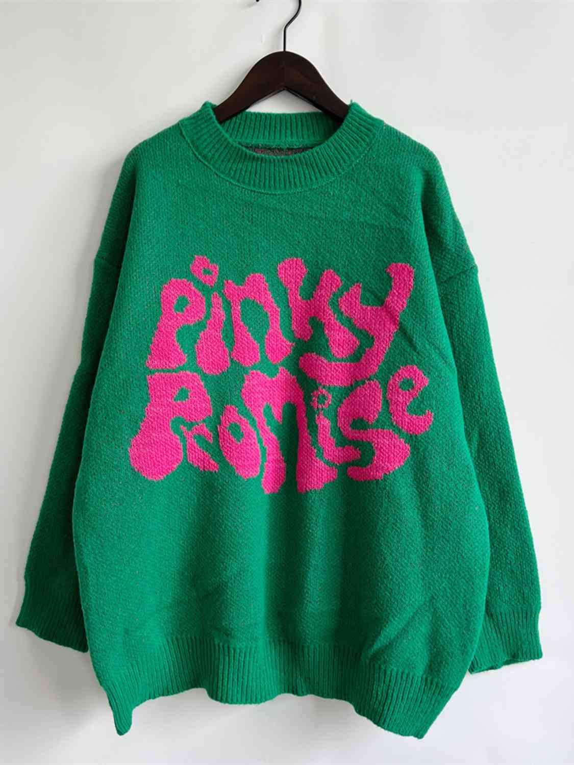 PINKY PROMISE Graphic Sweater - Sweaters - Shirts & Tops - 5 - 2024