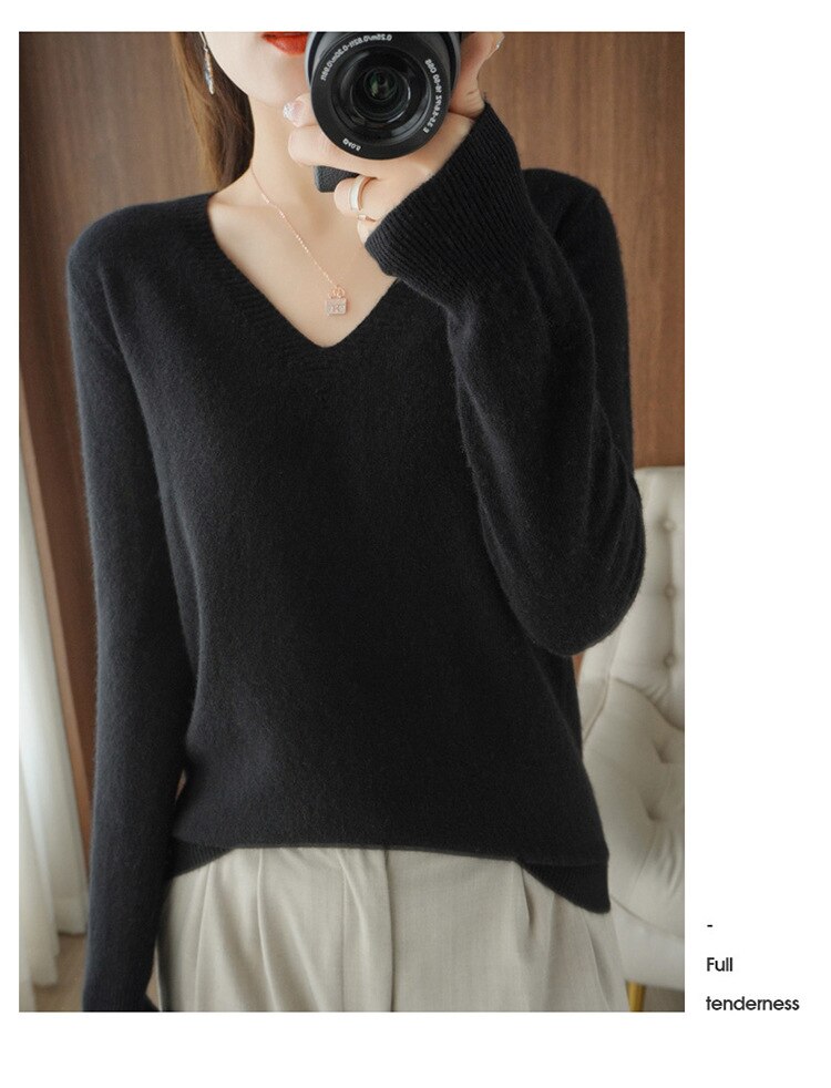 Slim Fit Winter Pullover Sweater - Black / XL 63-70kg / Nearest Warehouse - Sweaters - Shirts & Tops - 6 - 2024