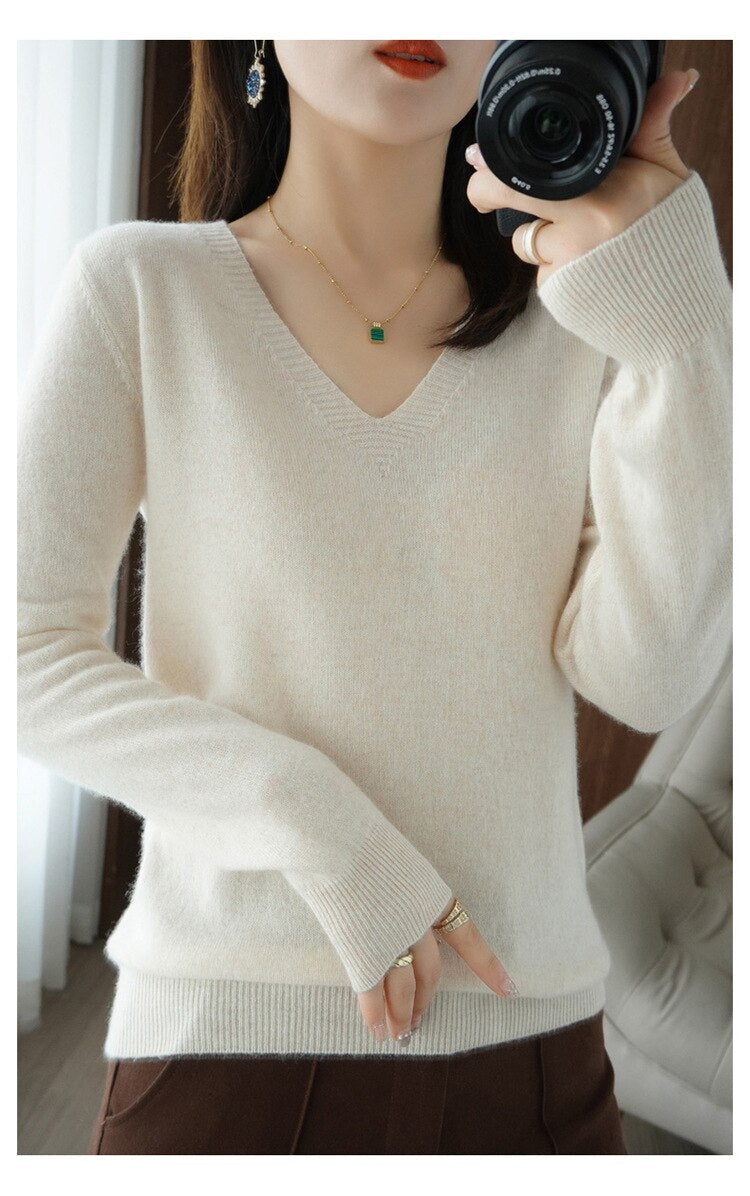 Slim Fit Winter Pullover Sweater - Beige / XL 63-70kg / Nearest Warehouse - Sweaters - Shirts & Tops - 7 - 2024