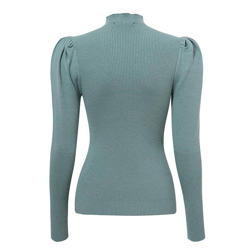 Turtleneck Striped Sweater - Green / L - Sweaters - Shirts & Tops - 11 - 2024